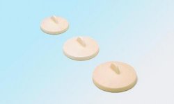 Lids for alsint crucibles, Top dia. 45 mm