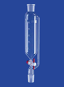 Dropping Funnel, 100 ml, Cylindrical, with Pressur