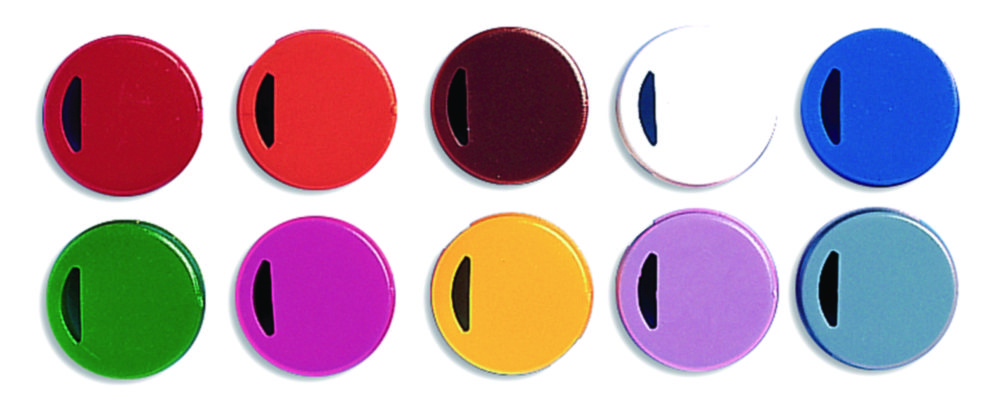Cap insert for cryotube, Nunc, PC, purple, 500 pcs.