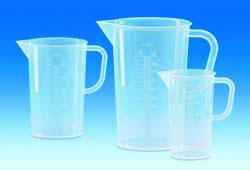 Measuring jugs, 500 ml. PP moulded graduation