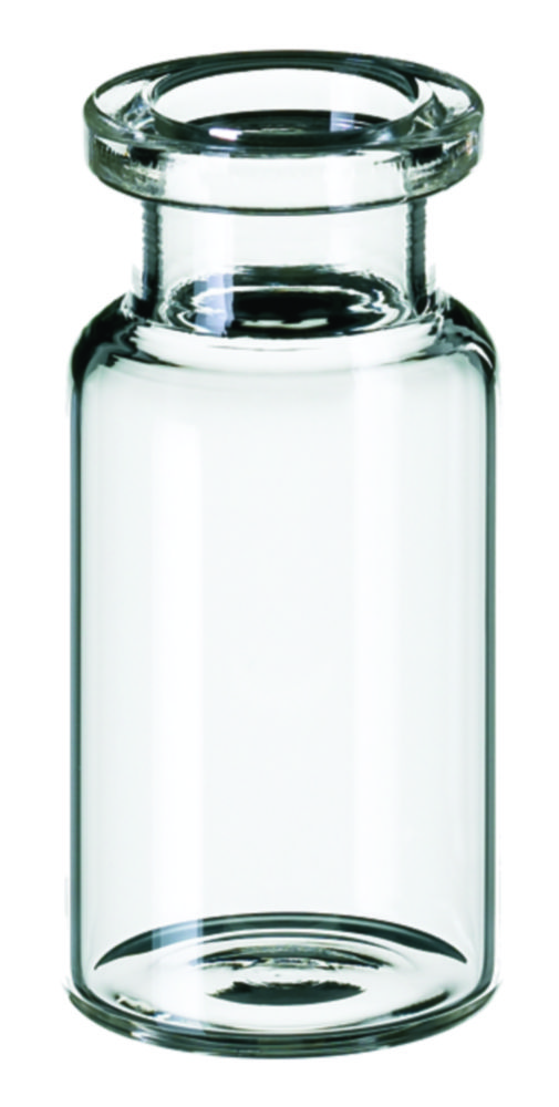 [7050285] Headspace vials w. crimp neck, LLG, N 20 DIN crimp, flat bottom, 10 mL, clear
