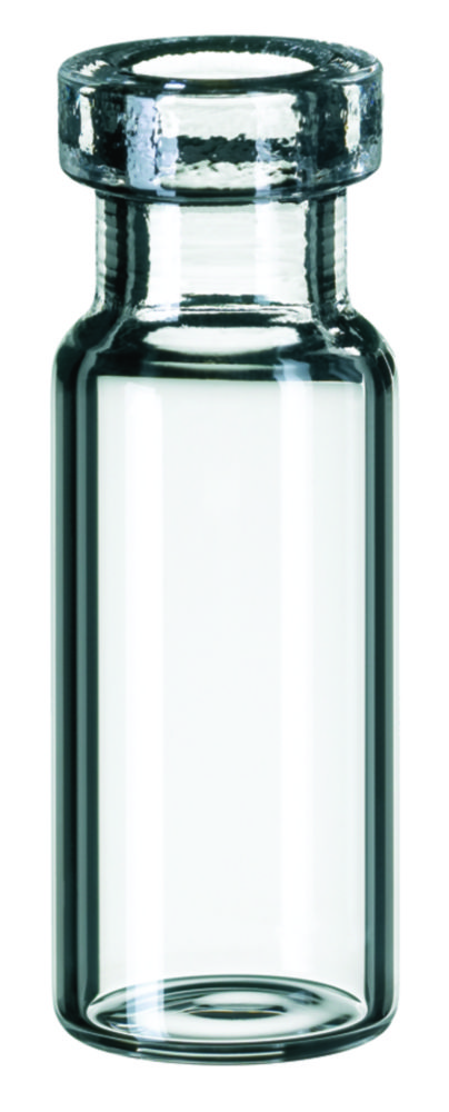 [7085511] Vials w. crimp neck, LLG, N 11 crimp, small opening, 1,5 mL, clear