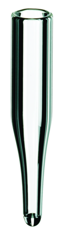 [7401066] Micro inserts for vials, LLG, N 8/9/10/11 small, Ø5 mm, conical 15 mm, 0,1 mL