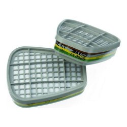 Gas-, vapour filter, 3M 6059, ABEK1, cartridge, bajonet, multigas
