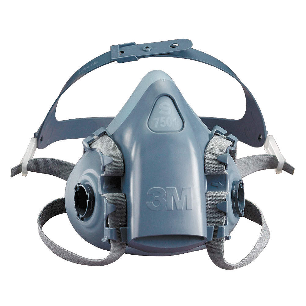 Half mask, 3M 7502, silicone, bajonet, size M