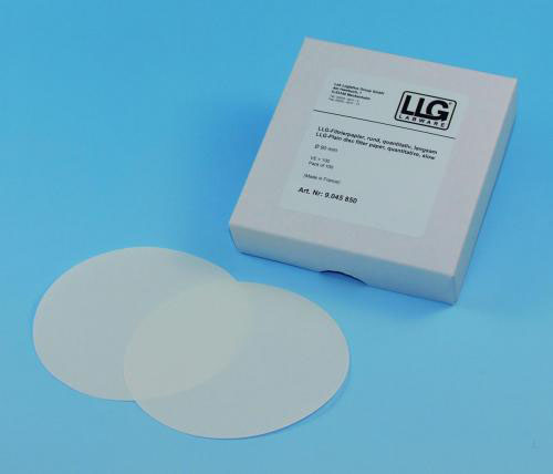 Filter circles, LLG, quantitative, fast, Ø90 mm, 8-12 µm, 100 pcs