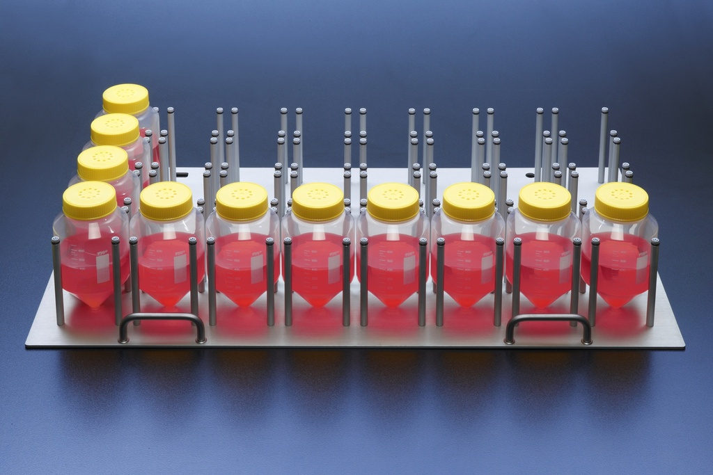 Shaker tray, TPP, 32 x Tubespin Bioreactor 600 ml, INFORS HT Multitron