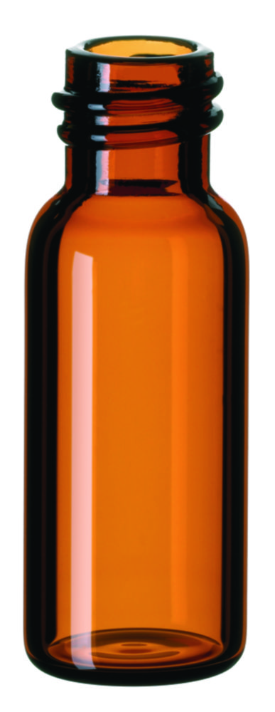 [9003480] Vials w. screw neck, LLG, N 8, small opening, 1,5 mL, amber