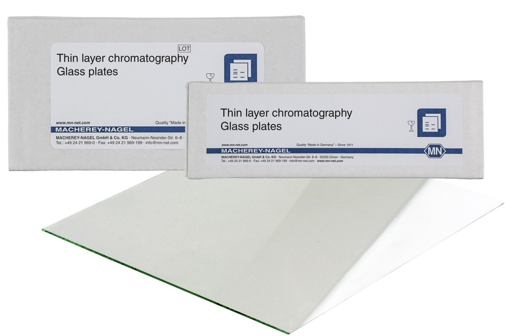 [9003491] TLC sheets, Macherey-Nagel SIL G, Glass, 20x20 cm, 25 pcs