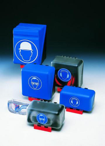 [9005502] SecuBox Midi, Gebra, 23,6x22,5x12,5cm, blue , Type Ear protection