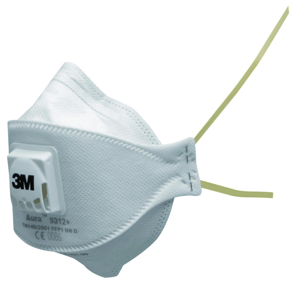Filter mask, 3M Aura 9312+, FFP1, cool-flow valve