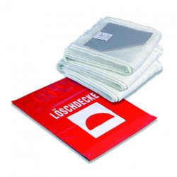 Fire blanket, Jutec, 1800x1600 mm, glass fiber fabric