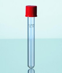 Culture tubes 20x150mm, with thread and cap, DURAN