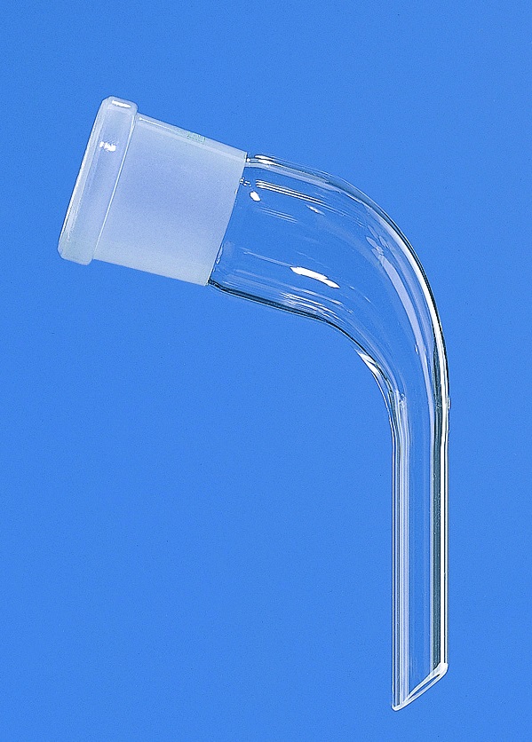 [9012601] Delivery adapter, bent, socket NS 14/23, 65 mm