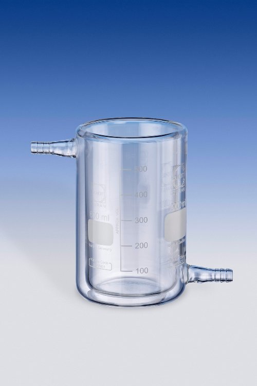 [9032373] Beakers, glass, jacketed, Dura n, Capacity 600 ml,