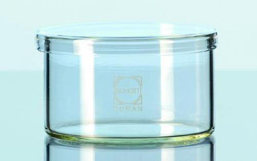 [9033034] Jars, low form, crystallizing, with drop-on lid,