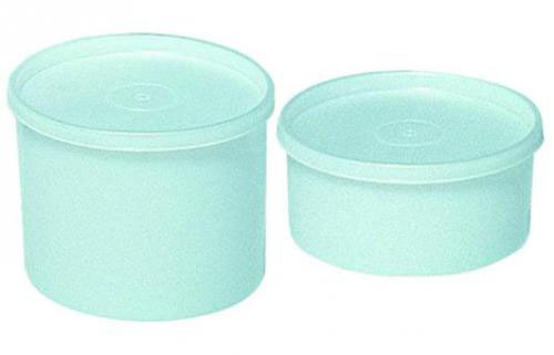 Sample container, PE-HD, PE-LD cap, Ø169mm, 2000ml