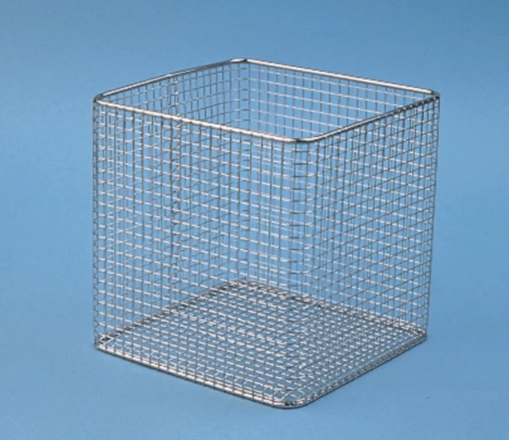 Baskets, stainless steel wire, polished, Width 14