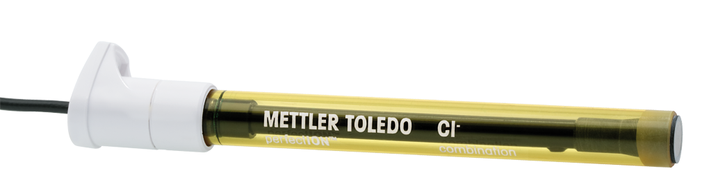 Ion selective electrode, Mettler-Toledo perfectION comb F, Fluoride ISE, Lemo 1,2 m