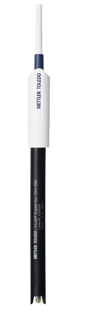 [9041509] pH electrode, Mettler-Toledo InLab Expert Go-ISM-10m, plastic, gel, NTC, BNC/RCA 10 m