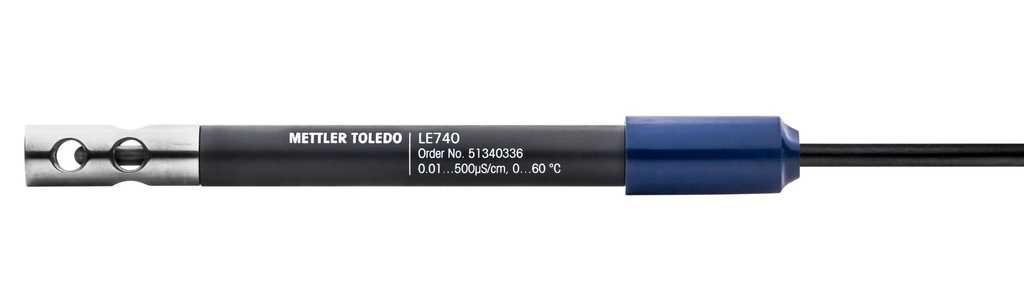 [9041633] Conductivity cell, Mettler-Toledo LE740, 2 steel, NTC, k=0,08 cm-1, Mini-DIN 1 m