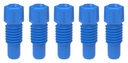 Capillary fitting, SCAT, PFA, blue, for Ø3,2 mm tubing