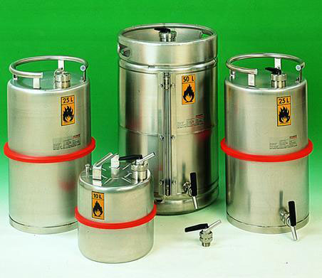 [9042925] Safety storage vessel 10 Z, 10 L, Ø260 mm, tap ¾"