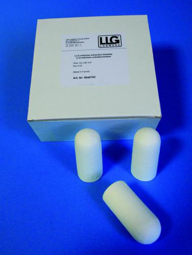 [9045708] LLG- Cellulose extraction thimbles, 30 x 80 mm