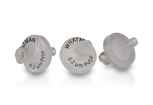 Syringe filter, Whatman Puradisc, PTFE, Ø30 mm, 0,2 µm, LSO, sterile, 50 pcs
