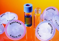Syringe filter, Whatman Puradisc, PTFE, Ø30 mm, 1,0 µm, LSO, 100 pcs