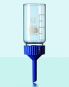 [9052905] Filter funnel, DURAN, w. glass top and PP-funnel, 250 mL, D50/54 mm