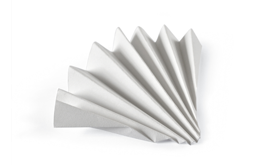 Folded filter, Whatman, qualitative, Grade 595 ½, Ø150 mm, 4-7 µm, 100 pcs