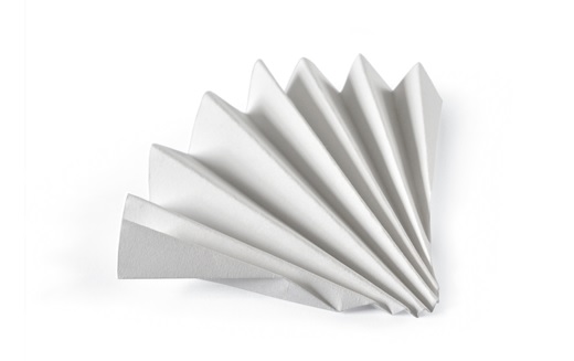 Folded filter, Whatman, qualitative, Grade 597 ½, Ø150 mm, 4-7 µm, 100 pcs