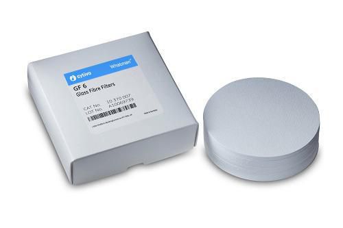 Filter circles, glass microfiber, Whatman, Grade GF 6, Ø150 mm, 1 µm, 100 pcs