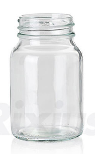 Wide-neck bottles 150 ml, clear RD.45  w/o 7075021