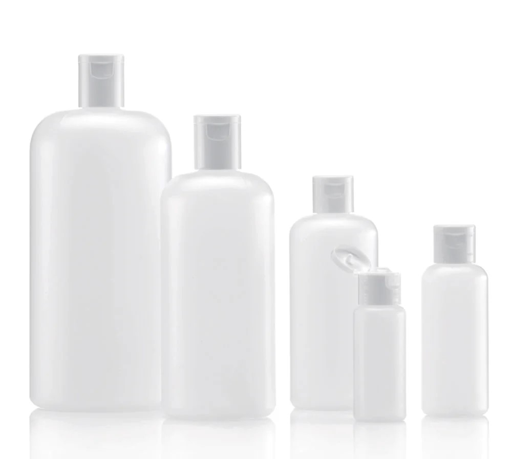 [9072783] Round Bottles, HDPE, Capacity 50 ml, Dia. 32 mm,