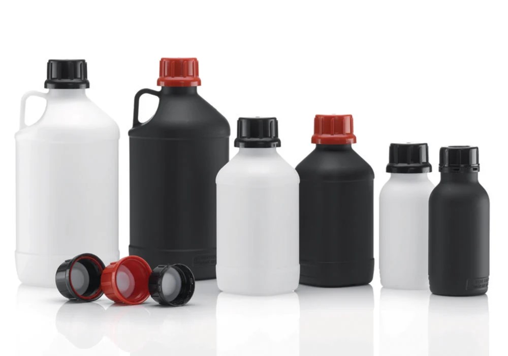 [9073376] Bottles, narrow mouth, HDPE, U N approved, Capacit