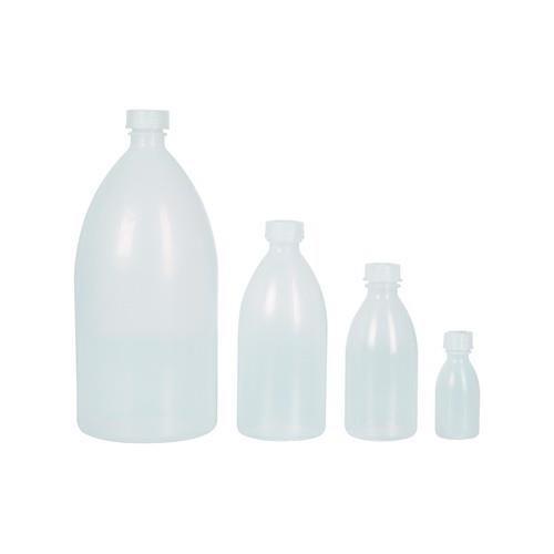 LLG bottle, narrow neck, PE, with screw cap, 250 m