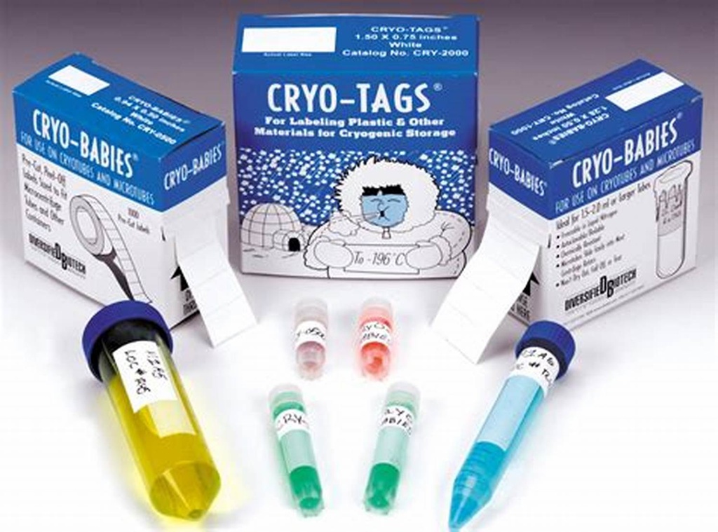 [9100030] Cryo-Babies 24x13mm white, pack of 1000 pcs./roll