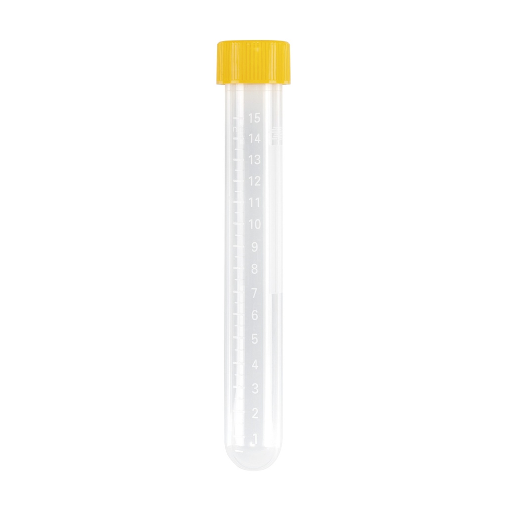 Centrifuge tubes, TPP, 16 ml, round, long, PP, 800 pcs