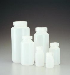 [9103221] Wide neck bottles,PE-HD,with screw cap cap. 30 ml