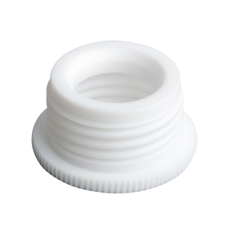 [9139882] Thread adapter, PTFE, for SCAT Safety Cap and Safety Waste Cap, GL 38 female to GL 45 male, Type 68