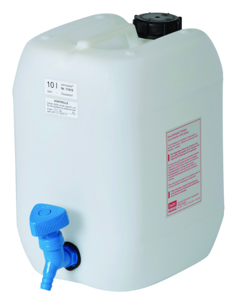 [9140102] Carboys, behroplast®, Capacity 30 litres, Width 2