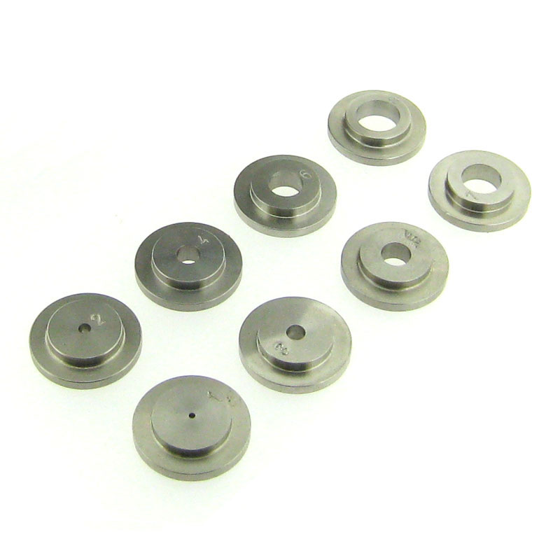 Flow cup nozzles, DIN53211, In t. bore dia. 2 mm