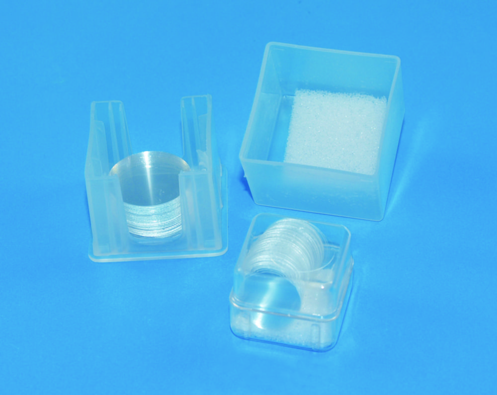 Cover slips, round, Ø10 mm