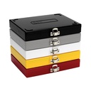 Slide box ,100 slides 76 x 26 mm, red