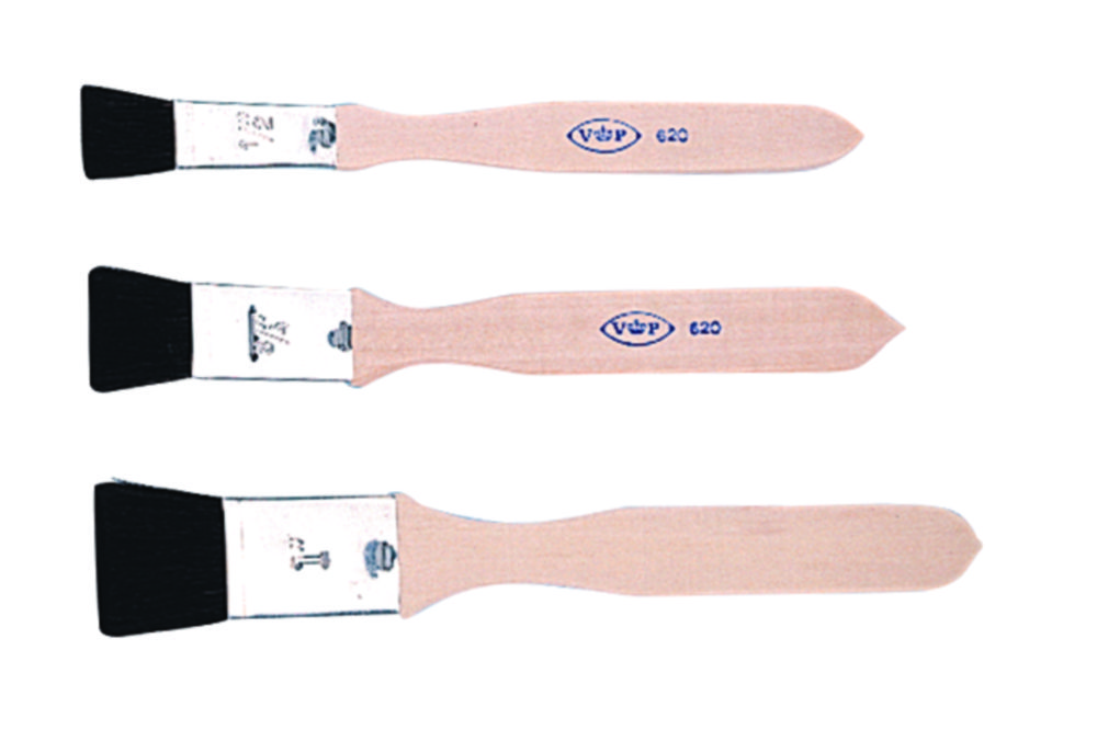 [9172043] Hair brushes, broad, Width 19. 0 mm, Wall thicknes