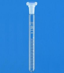 [9190508] Test tube graduated with stopper, 10 ml, Ø15x165mm