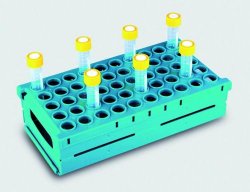 [9193145] Test tube rack, foldable High Density PP, 26 place