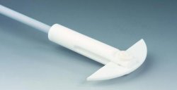 Stirrer rotors, crescent-shape d paddle, Length 51